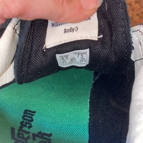 anderson park zebra stripe vans - Picture 5 of 5